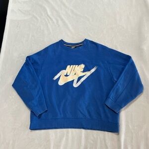 Nike Bold Blue Crewneck Sweater